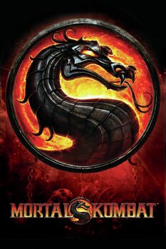 Impressão de arte Mortal Kombat - Dragão
