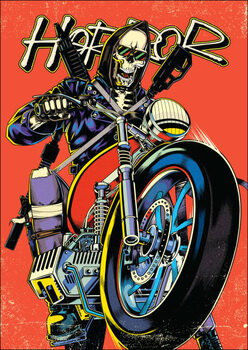 Art Poster Motorcycle biker poster