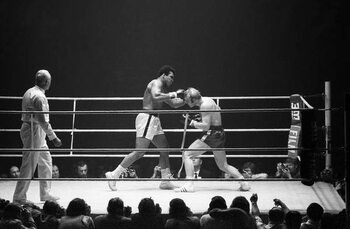 Taidejäljennös Muhammad Ali and Juergen Blin, 1971