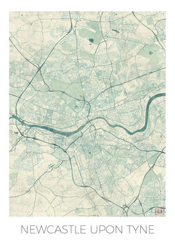 Map Newcastle Upon Tyne