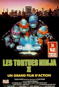 Valokuvataide Ninja Turtles II, 1991