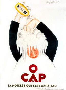 Reprodução do quadro O'Cap shampoo 1930