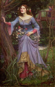 Reprodução do quadro Ophelia, 1910