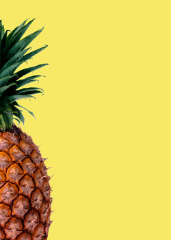 Illustration Pinapple yellow