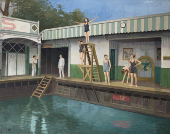 Taidejuliste Piscine Molitor