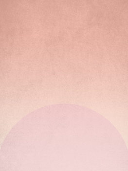 Ilustração planet pink sunrise