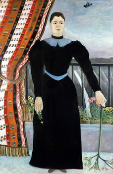 Reprodução do quadro Portrait of a Woman, 1895