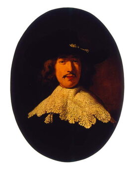 Reprodução do quadro Portrait of a Young Man With a Collar