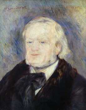 Reprodução do quadro Portrait of Richard Wagner (1813-83) 1882