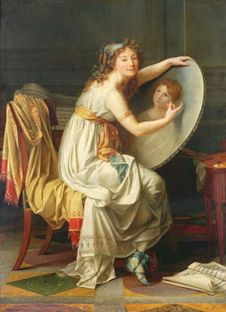 Reprodução do quadro Portrait of Rose Adelaide Ducreux (1761-1802)