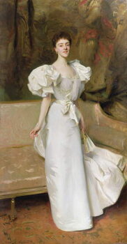Reprodução do quadro Portrait of the Countess of Clary Aldringen, 1896