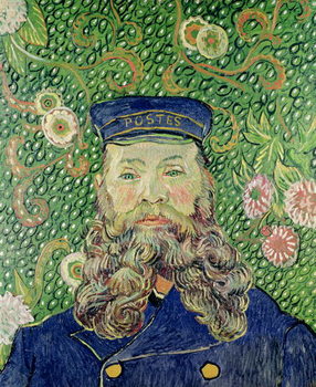 Taidejäljennös Portrait of the Postman Joseph Roulin, 1889