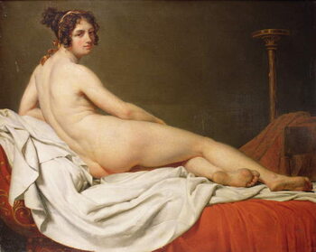 Reprodução do quadro Reclining Nude