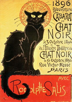 Taidejäljennös Reopening of the Chat Noir Cabaret, 1896