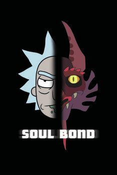 Taidejuliste Rick and Morty - Sould Bond