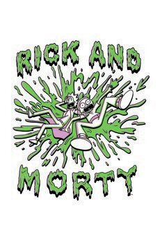 Impressão de arte Rick and Morty - The Duo
