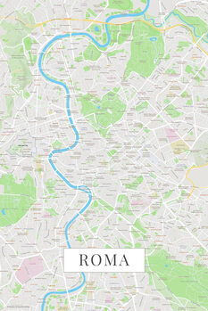 Kartta Roma color