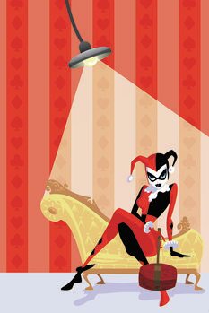 Art Poster Rubies Harley Quinn