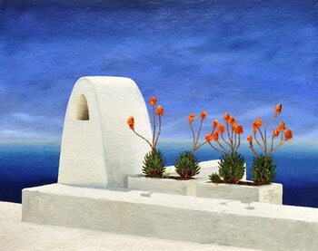 Reprodução do quadro Santorini 11, 2010