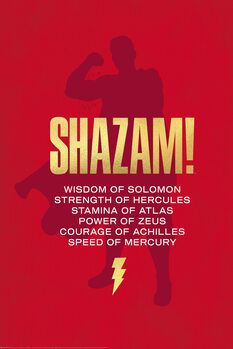 Art Poster Shazam - Wisdom of Solomon