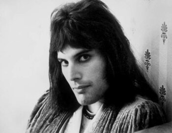 Reprodução do quadro Singer Freddie Mercury (1946-1991) in The 70'S