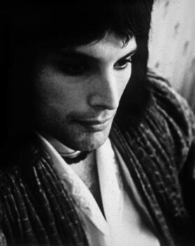 Reprodução do quadro Singer Freddie Mercury (1946-1991) in The 70'S
