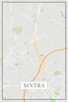 Map Sintra color