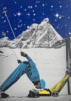 Fine Art Print Ski paradise, 2021