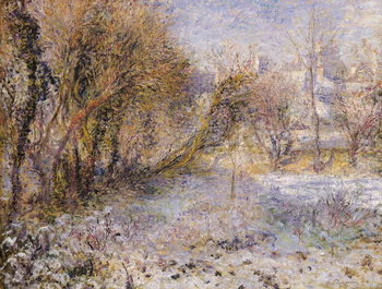 Reprodução do quadro Snowy Landscape