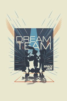 Taidejuliste Space Jam - Dream Team