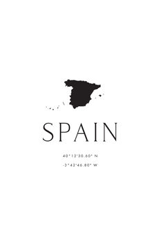 Map Spain map and coordinates