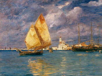 Reprodução do quadro St. George's Marina