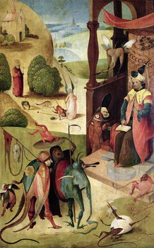 Reprodução do quadro St.James and the Magician