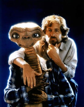 Fine Art Print Steven Spielberg and E.T.