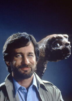 Art Photography Steven Spielberg and E.T.