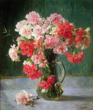 Reprodução do quadro Still life of Carnations