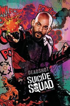 Art Poster Suicide Squad - Deadshot