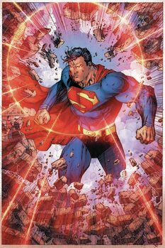 Impressão de arte Superman Core - Power
