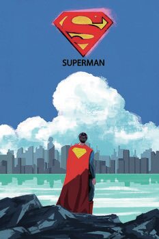 Taidejuliste Superman - Logo