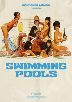 Art Poster swimming pools