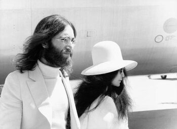 Reprodução do quadro Switzerland Music John Lennon Yoko Ono, 1969