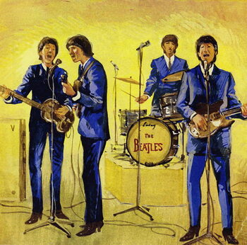 Reprodução do quadro The Beatles
