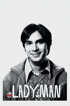 Art Poster The Big Bang Theory - Lady´s Man