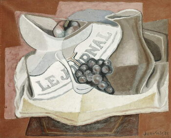 Reprodução do quadro The Bunch of Grapes; La Grappe de Raisins, 1925