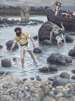 Reprodução do quadro The Calling of St. James and St. John