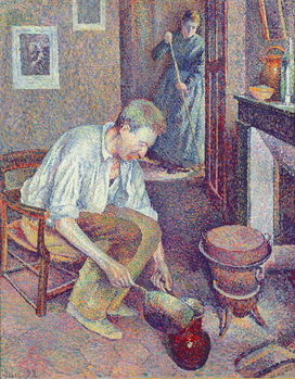 Reprodução do quadro The Coffee, 1892
