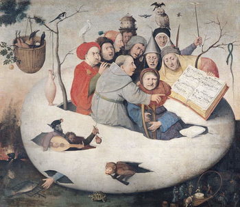 Reprodução do quadro The Concert in the Egg