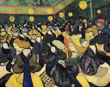 Taidejuliste The Dance Hall at Arles, 1888