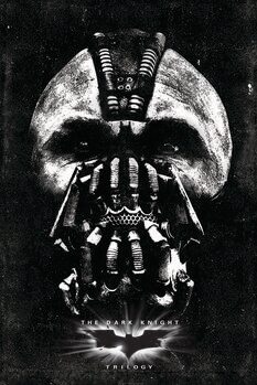 Art Poster The Dark Knight Trilogy - Bane Mask