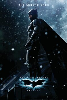 Impressão de arte The Dark Knight Trilogy - Batman Legend